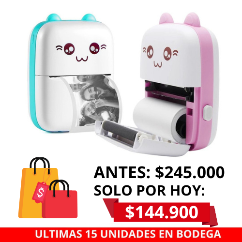 IMPRESORA TÉRMICA MINI PRO™ - IMPRIME DONDE Y CUANDO QUIERAS